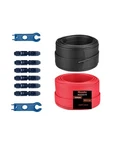 Solar Cable 100FT 30M Awg Wire, Black + Red Gauge Sola... New. Price: $151.29.