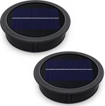 2-PACK Large Solar Light Replacement Top, 4.13 Inch Outdoor Panel Cap With New. Price: $28.60.