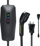 Level 1&2 Charger, Electric Vehicle Portable With 20FT Black New. Price: $153.02.
