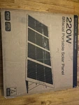 Ecoflow EFSOLAR220W-N Bifacial Portable Panel Adjustable Angle New. Price: $349.99.