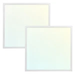 Luxrite 2X2 Ft Led Flat Panel Light 30/35/40W Cct 3750/4375/5000LM Etl 2-PACK New. Price: $134.95.