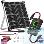 Sunapex 12V Solar Battery Charger 25W Waterproof Panel Kit Aluminum Trickl New. Price: $74.10.