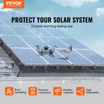 8"X100FT Solar Panel Critter Guard - 1/2" Mesh W/50 Tire Wires Rustproof Pvc New. Price: $39.99.