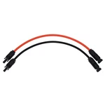 Riocan Solar Extension Cable IP67 Waterproof Pv 10AWG-1FT, Black New. Price: $19.93.