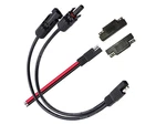 Solar Panel Connectors 10AWG Compatible With MC-4 Connecter Sae Adapter New. Price: $19.01.