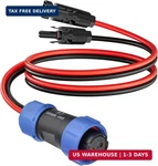 Elfculb Aviation Plug Solar Panel Cable, 12AWG 2FT Connecto New. Price: $26.82.