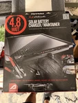 Schumacher Electric 4.8W Solar Car Battery Maintainer,amorphous Technology New. Price: $75.00.