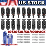 10-100SET Female Wire Cable Connector Solar Panel Waterproof New. Price: $47.88.
