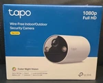 Tapo Smart Wire-free 1080P Full Hd Security Camera #C402 180 Day Batt New Sealed. Price: $39.50.