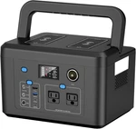 Portable Power Station 600W, 296WH Battery Backup With Pure Sine Wave Outl. Price: $275.97.