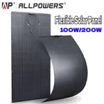 Allpowers 100W 200W Flexible Mono Solar Panel Efficiency IP68 For Roof Boat New. Price: $99.00.