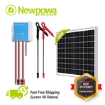 Newpowa Solar Panel Waterproof Kit 20-30W 12/24V Battery Maintainer Rv Marine. Price: $65.99.