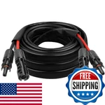 8AWG Solar Cable - 15FT Panel Extension Cord Gauge Pv Wire With Flame New. Price: $80.44.