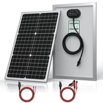 Suner Power 12V Solar Panel Battery Charger BC-30W-ULTRA, Silver/gray New. Price: $130.99.