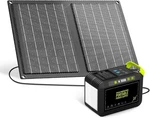 Marbero 88.8WH Solar Generator With 21W Panel 80W 110V New. Price: $189.99.