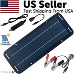 30W Solar Panel 12V Trickle Charger Battery Kit Maintainer Boat Car Rv New. Price: $17.89.