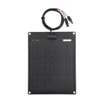 Lensunsolar 20W 12V Etfe Black Flexible Panel 18.5X13.8IN Ultrathin New. Price: $107.07.