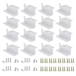 Eco-worthy 16 Units Solar Panel Mounting Brackets,z 4 Pack Bracket, Silvery New. Price: $39.59.