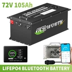 72V 105AH Lithium 200A Bms Golf Cart Battery LIFEPO4 Charger Bluetooth Metalcase New. Price: $1599.99.