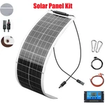 Wuzeck 50W 12V Flexible Solar Panel Off Grid Module 10A Controller For Rv Home New. Price: $56.99.