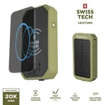 Swiss Tech Leistung Wireless Charging Solar/usb Charger 20000MAH Usb-a Usb-c New. Price: $69.99.