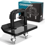 Crosship Hitch Tightener For 1.25" And 2" - Anti Rattle Clamp, Gloss Black New. Price: $26.07.
