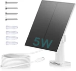 5W Solar Panel For Security Cameras Wireless Outdoor, With Micro Usb & Type-c Po New. Price: $42.29.
