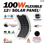 Rich Solar Mega Semi-flexible 100 Watt Panel New. Price: $149.95.
