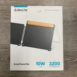 Biolite Portable Solar Panel 10+ W/ Built In Battery 3000 Mah 11.1WH SPC018327 New. Price: $94.99.