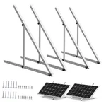 2 Sets 45INCH Solar Panel Mount Adjustable Tilt Brackets, New. Price: $98.08.