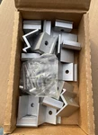 Box Of Unirac Solar Mount 302004C Sm End Clamp W/ Hardware New. Price: $34.99.
