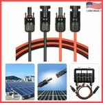 Solar Panel Cable Wire Pair Black + Red Fits MC4 Connectors 8 / 10 12 14 Awg New. Price: $200.00.