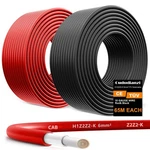 Oududianzi 2X200 Feet Solar Panel Wire, 10AWG Tinned Copper Gau... New. Price: $288.35.