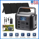 1500W Portable Power Station Explorer 1280WH Battery W/foldable Solar Panel Kits New. Price: $499.00.