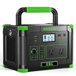 Ebl 1000W 999WH Power Station Portable For Solar Generator Rv Travel New. Price: $265.99.