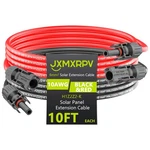 Jxmxrpv Solar Cable Extension 10AWG, 10FT, Both Ends Installed New. Price: $27.78.