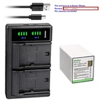 Kastar Battery LTD2 Charger For Arlo Pro 3 Floodlight Camera (VMA5410-10000S) New. Price: $9.99.