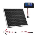 Vevor Solar Battery Trickle Charger Maintainer Kit 50W 12V With Mppt Controller New. Price: $47.99.