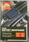 Ozark Trail Solar Boat Battery Maintainer 5W, BT6757, New Sealed. Price: $21.21.