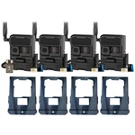 Yellowstone Y2 Black Wide Lens Trail Camera (4-PACK) With Security Box And Accs New. Price: $799.99.