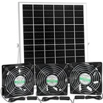 Solar 3 Kit For Intake Exhaust Air, Weatherproofed Powered Fans ... New. Price: $70.22.