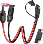 Electop Solar Panel Connector Cable, 10AWG Sae & Female New. Price: $13.78.