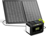 Marbero 88.8WH Solar Generator With 21W Panel Included Portable Power S... New. Price: $242.31.