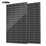 Hqst 200W N-type Compact Panels 400W Bifacial Solar Kit New. Price: $269.99.