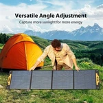 Blackview Oscal PM200 200W Foldable Solar Panel, Adjustable Kickstand, 22% Sce New. Price: $389.99.