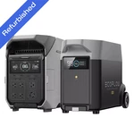 Ecoflow Delta PRO3 7600WH Power Station With Extra Battery Refurbished Certified. Price: $2799.00.