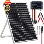Solperk Solar Panel Kit 30W 12V, Waterproof Battery Pwm+load New. Price: $123.99.