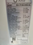 Solis Model: RHI-1P10K-HVES-5G Solar Grid Support Utility Interactive Inverter Open. Price: $1200.00.