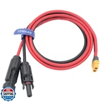 Comeap Solar Panel Cable For Ecoflow Anker Solix 10AWG, Compatible With MC-4 New. Price: $27.99.