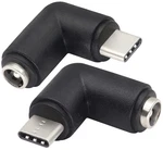 Aaotokk 90 Degree Type Usb Dc 5.5X2.1MM Female Connector New. Price: $10.52.